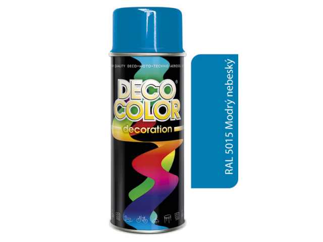 DECO COLOR sprej RAL 5015 modrý nebeský 400 ml